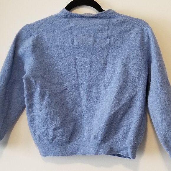 Calvin Klein Baby Merino Wool Baby Blue Sweater - Picture 3 of 5